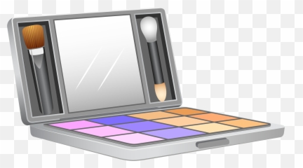 Cosmetic Vector Makeup Brush Makeup Brushes Clipart - Clip Emoji,Emojis Png Maquillaje