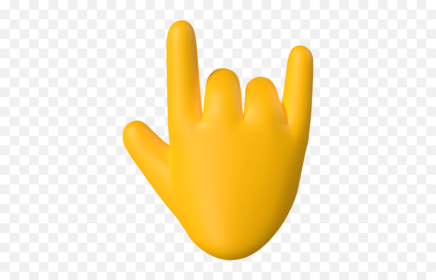 3d Emoji Illustration Pack U2014 Wannathis,Rock On Emoji