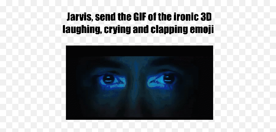 Jarvis Send The Funny Sticker - Jarvis Send The Funny 3d Emoji,Funny Blue Emoji