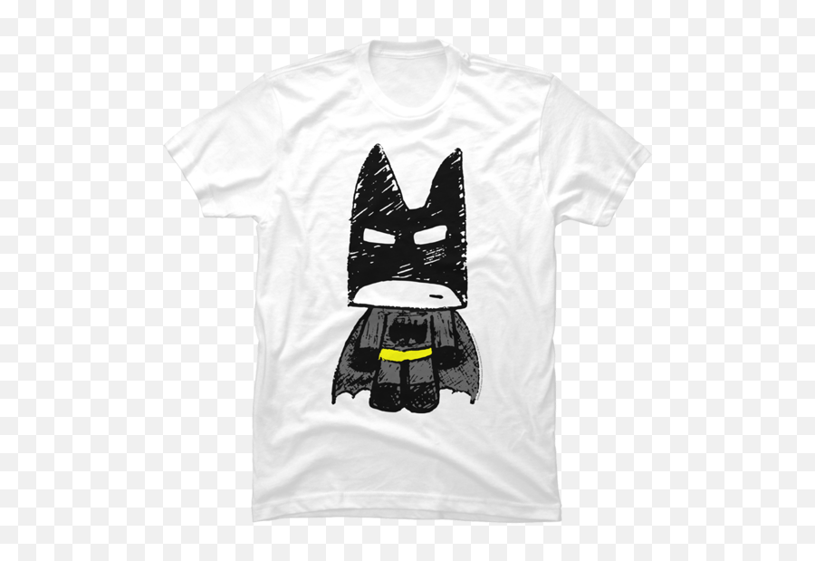 Doodle Batman T - Anime Tshirt Ideas Emoji,Darth Vader Emotions T Shirt