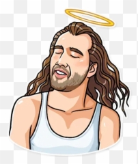 Nicolas Cage Whatsapp Stickers - Undershirt Emoji,Nicolas Cage Emoji