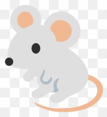 Muis Clipart Gratis Download Creazilla - Mouse Emojis,Hert Emoji