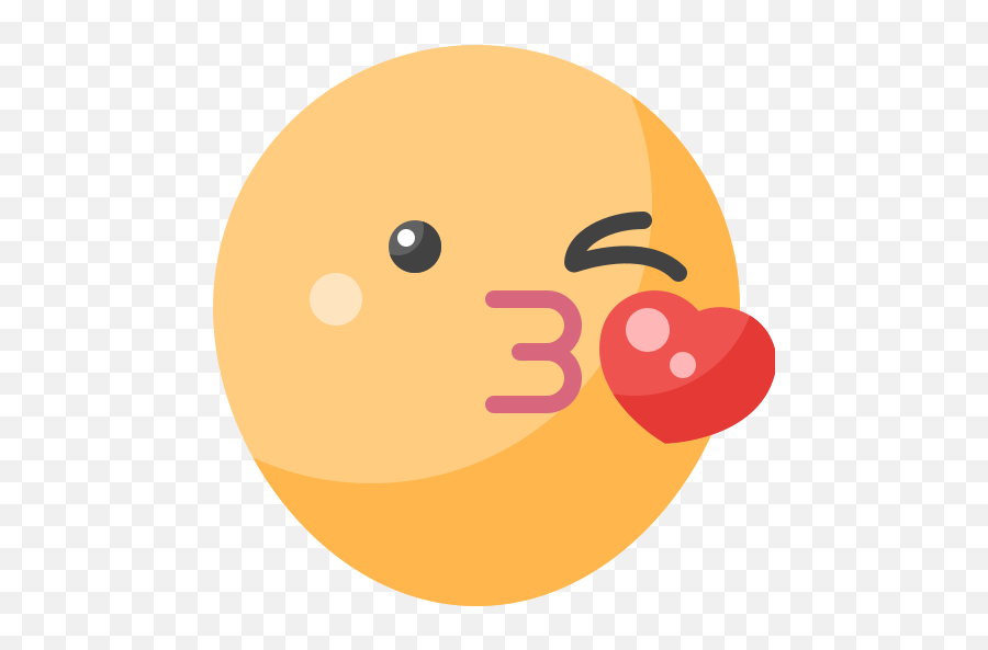Blow Kiss - Free Smileys Icons Happy Emoji,Blowing Kisses Emoji
