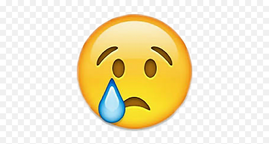 Sad Emoji Sticker - Crying Emoji,Sad Emoji Sticker