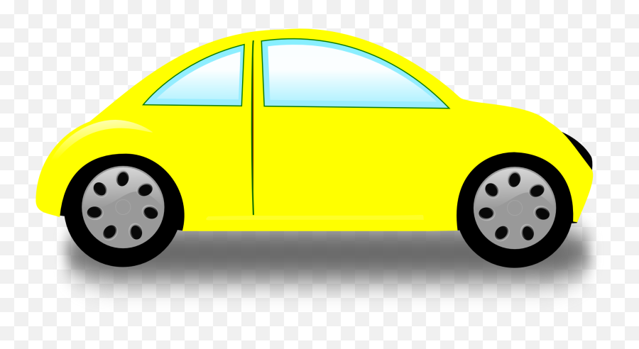 Vw Beetle Volkswagen Car - Transparent Background Car Clip Yellow Car Clipart Emoji,Race Car Emoji