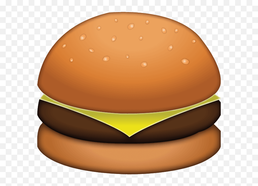 Emoji Png Food Transparent Images - Burger Emoji Png,Food Emoji Png