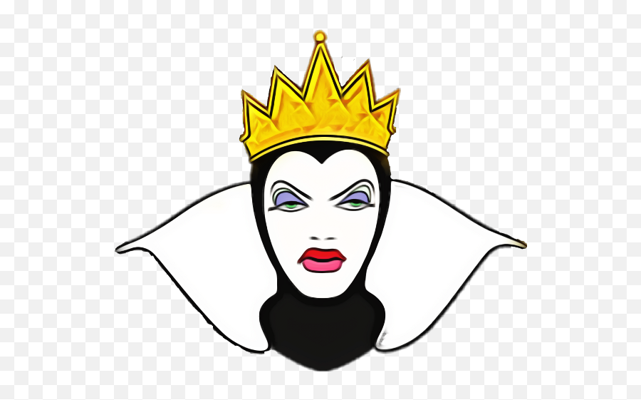 Queen Clipart Evil Stepmother Queen - Silhouette Evil Queen Snow White Emoji,Evil Queen Emoji