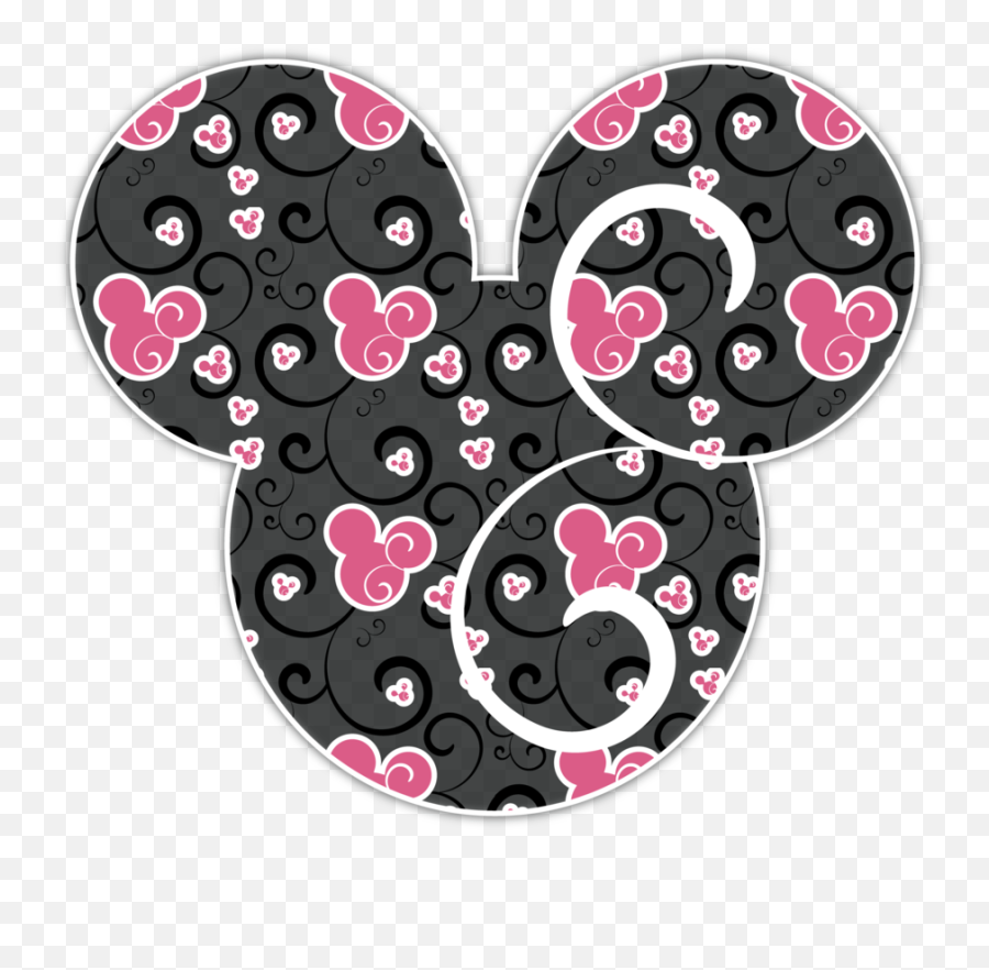Mickey Mouse Wallpaper Disney Wallpaper - Girly Mickey Heads Emoji,Mickey Emoji For Iphone