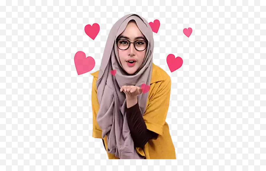 Wa Sticker Muslimah Hijab Sticker Cute Google Play Review - For Women Emoji,Emoticon Lucu Untuk Fb