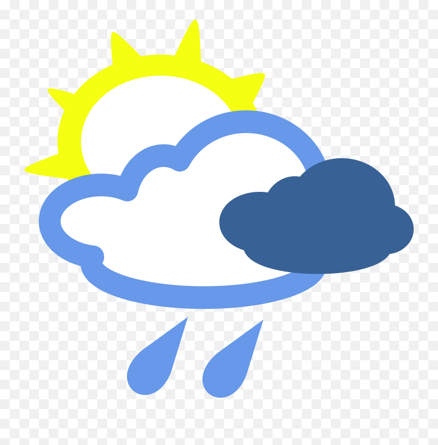 Free Weather Symbols Images Download - Weather Clipart Emoji,Weather Emojis
