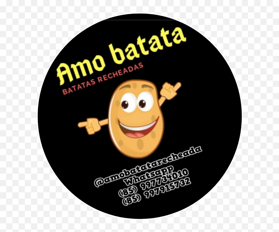 Nata Sticker - Happy Emoji,Batata Emoticon