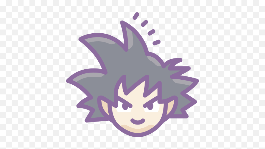 Clip Artline Artcartoonsmilegraphicsfontsymbol - Goku Icon Png Emoji,Goku Emoticon