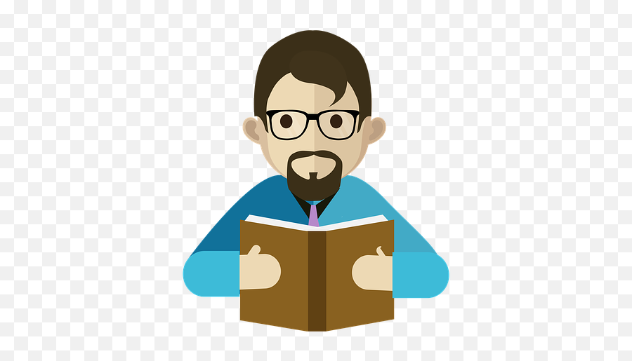 Grammar Basics Parts Of Speech U2013 Eazyprep - Man Reading Book Clipart Png Emoji,Emotions Nouns