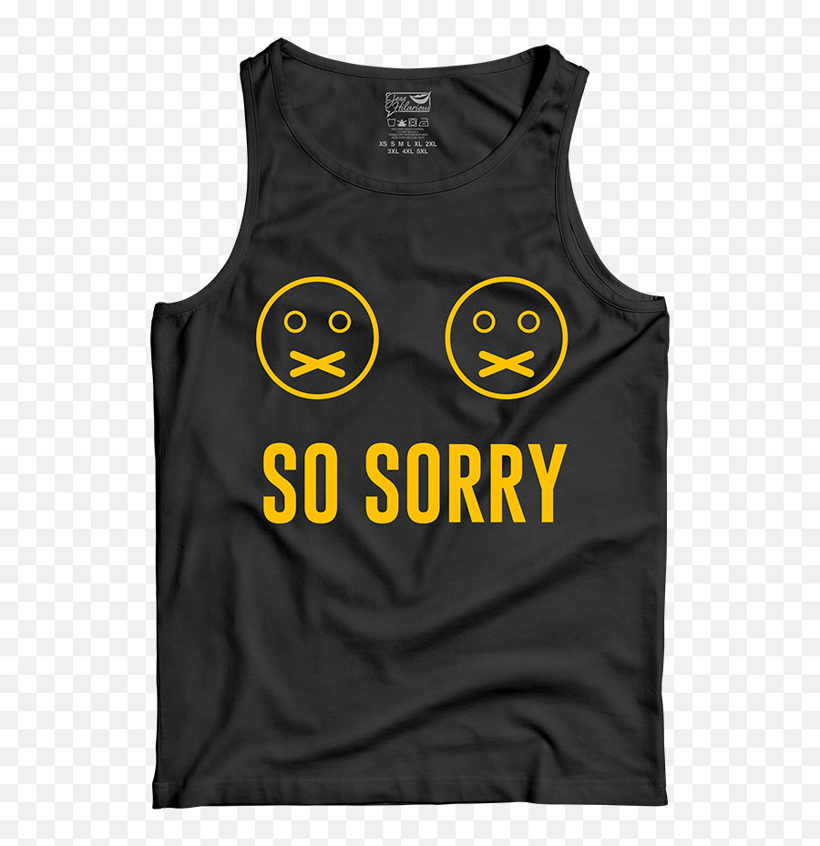 So Sorry - Sleeveless Shirt Emoji,Syracuse Emoticon