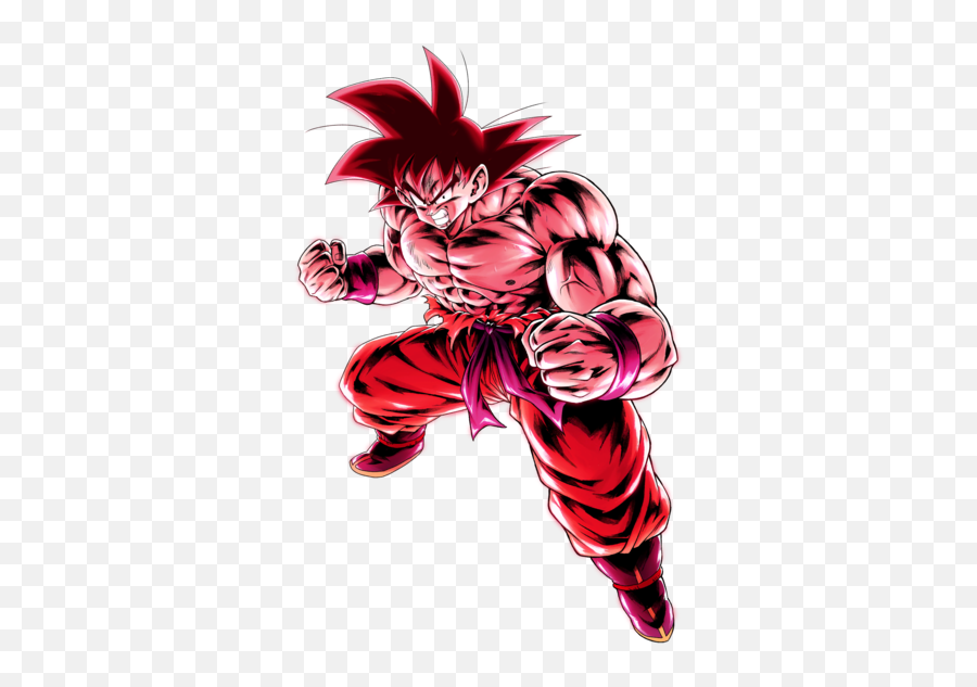 Son Goku Dragon Ball Z - Goku Kaioken Emoji,Wheelo F Emotions