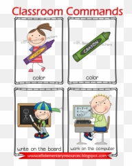 Classroom Commands Flashcards - Pack Your Bag Flashcard Emoji,Pinterest Emotions Activities