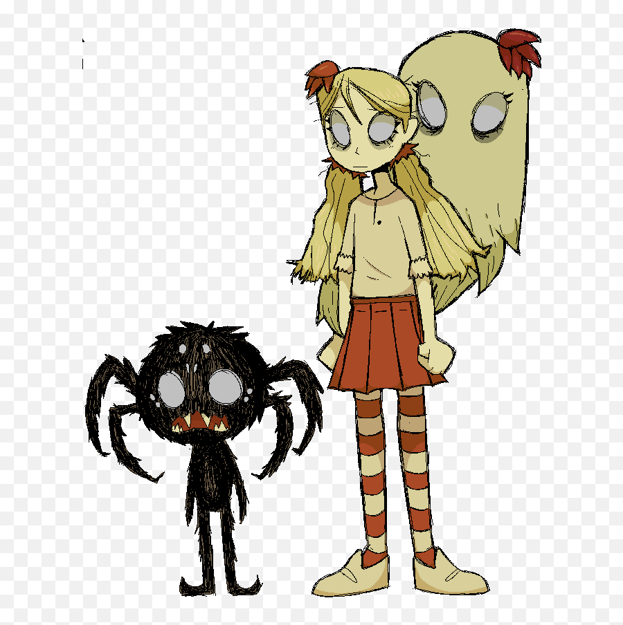 Dont Starve Characters Webber And Wendy - Dont Starve Together Wendy X Webb...