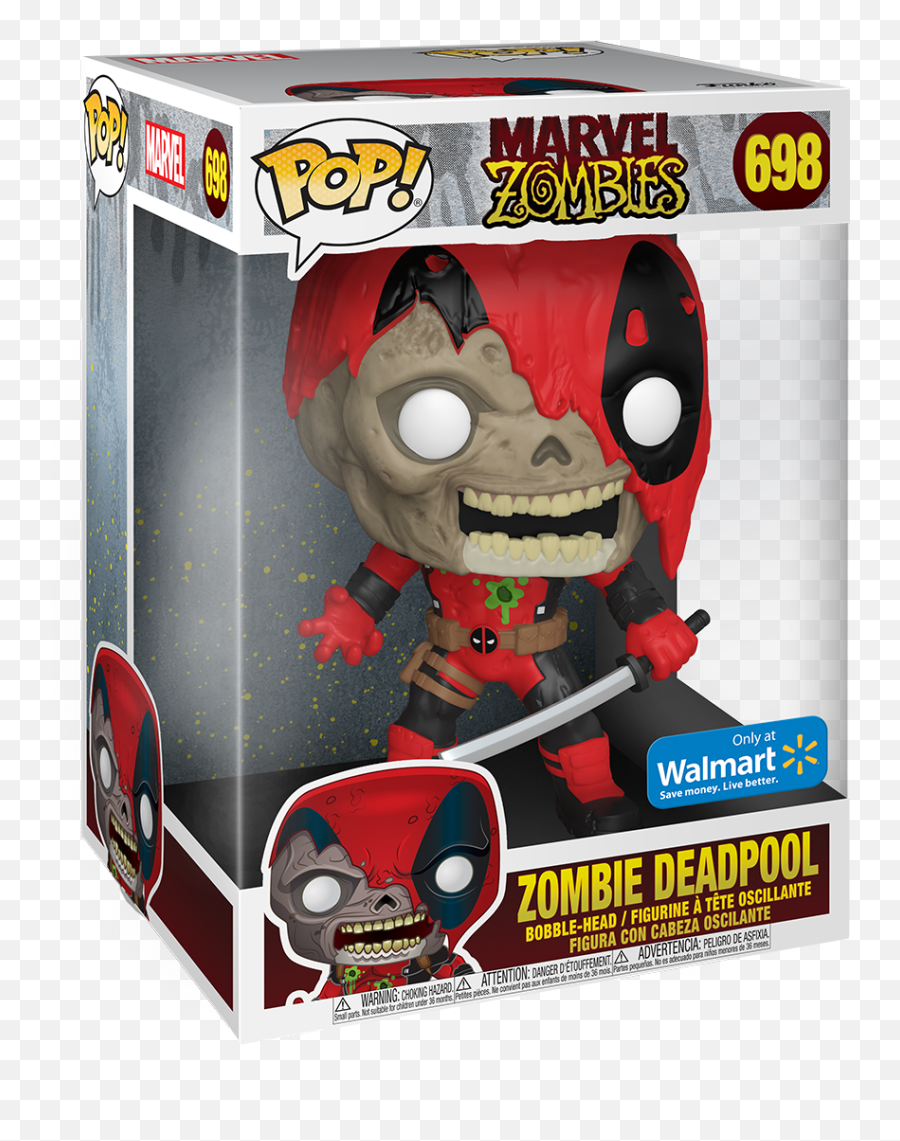 Funko Pop Marvel Marvel Zombies - 10 Deadpool Walmart Exclusive Funko Pop Zombie Deadpool Emoji,Deadpool Banner Emoticons