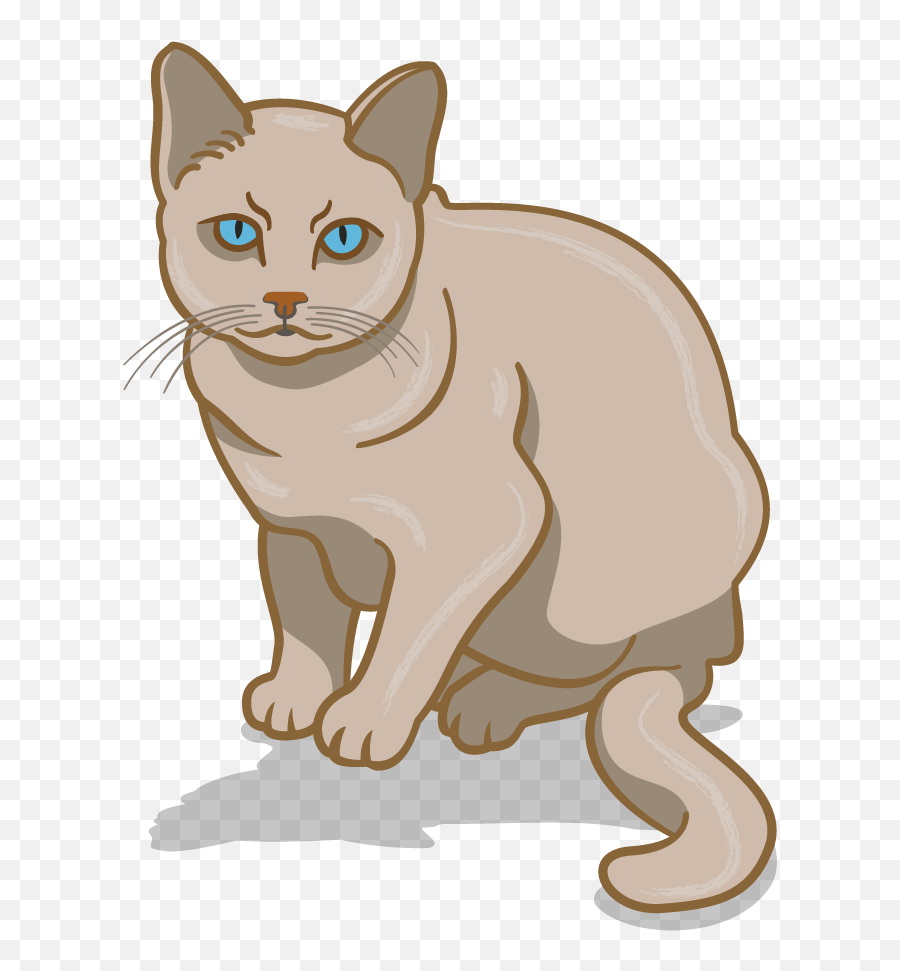 Understanding Cat Body Language - Domestic Cat Emoji,Sad Cat Emotion