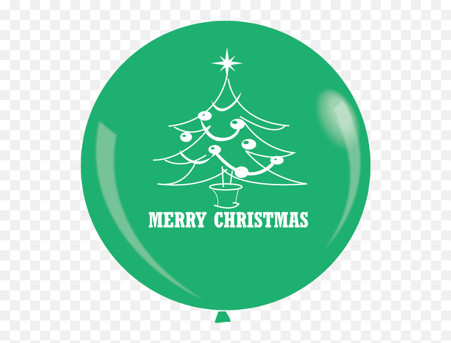 Kdi Balloon Printed Balloon - Christmas Day Emoji,Merry Christmas I Love You Emoticon
