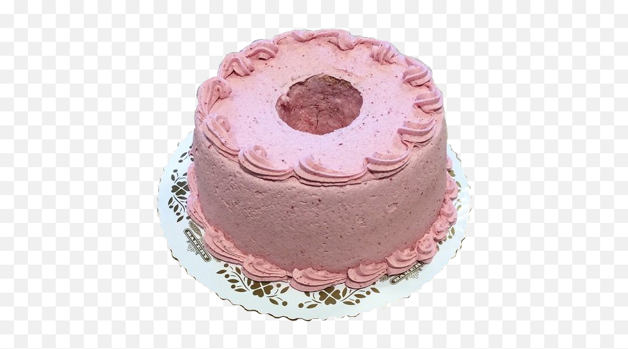 Birthday Cake With Piped Train Emoji,Pink Cake Emojis