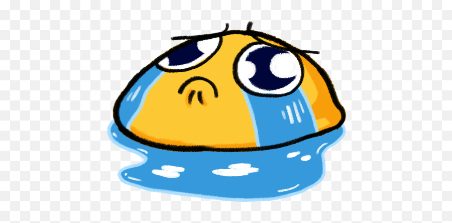 Blog - Dot Emoji,Warped Crying Emoji