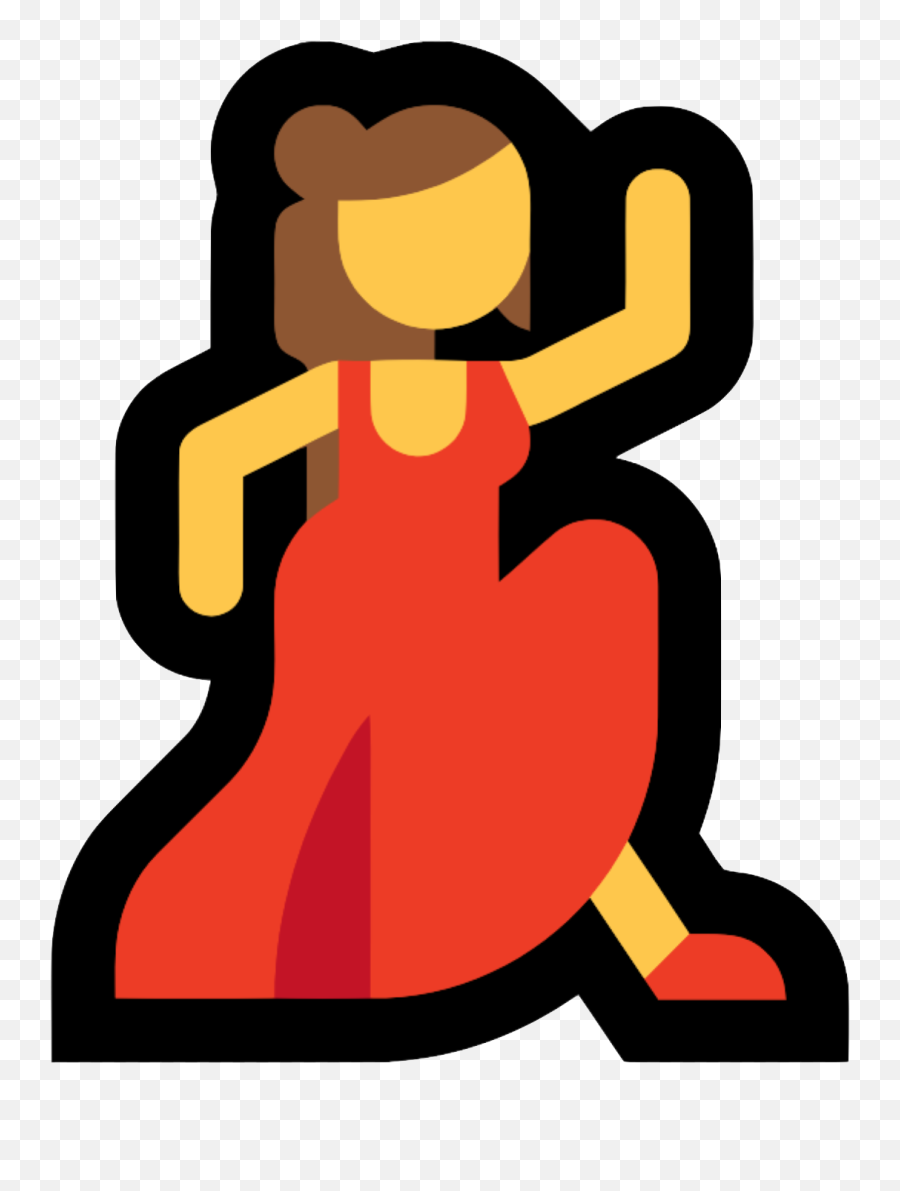 Emoji Dançarina Clipart - Full Size Clipart 5351476 Emoji Flamenca Whatsapp,Lying Down Emoji