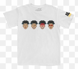 Mood Swings Emoji White T - Shirt Digital Download Short Sleeve,Downloadable Emojis