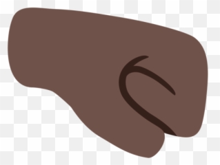 Dark Skin Tone Emoji - Language,Marshmallow Man Fist Facebook Emoticon