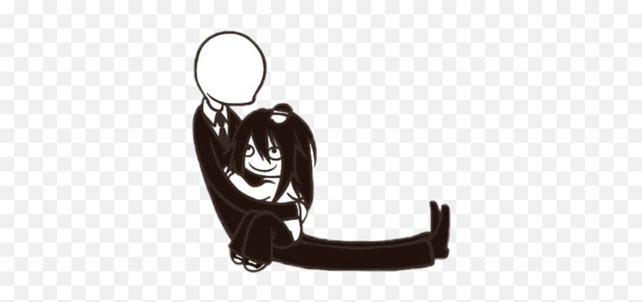 Slenderman Jeffthekiller Sticker - Creepypasta Emoji,Slender Man With Emojis