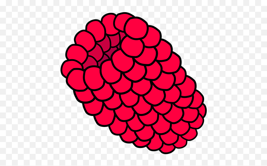 Raspberry Vector - Raspberry Clip Art Emoji,Raspberry Emoji