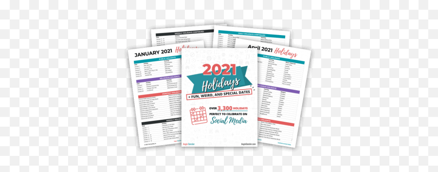 July 2021 Holidays Fun Weird And Special Dates - Angie January 2021 Fun Holidays Emoji,Emoji Holidays