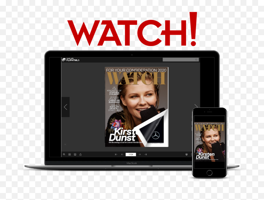 Cbs Watch Magazine Uses Fliphtml5 In Subscription Page To Emoji,Computer Flip Emoticon