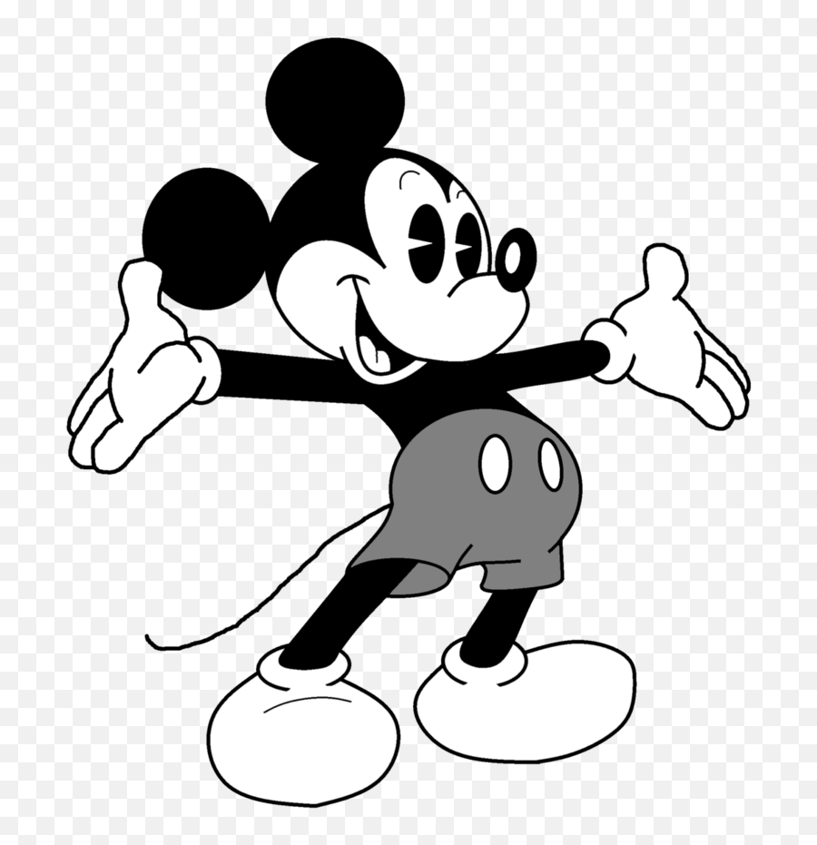 Mickey Mouse Black And White Wallpapers On Wallpaperdog Emoji,Mickey Head Out Of Heart Emojis