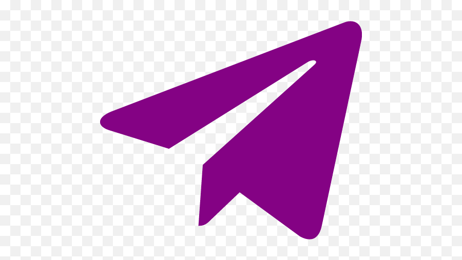 Purple Telegram Icon - Free Purple Social Icons Emoji,Emoticon Do Telegram