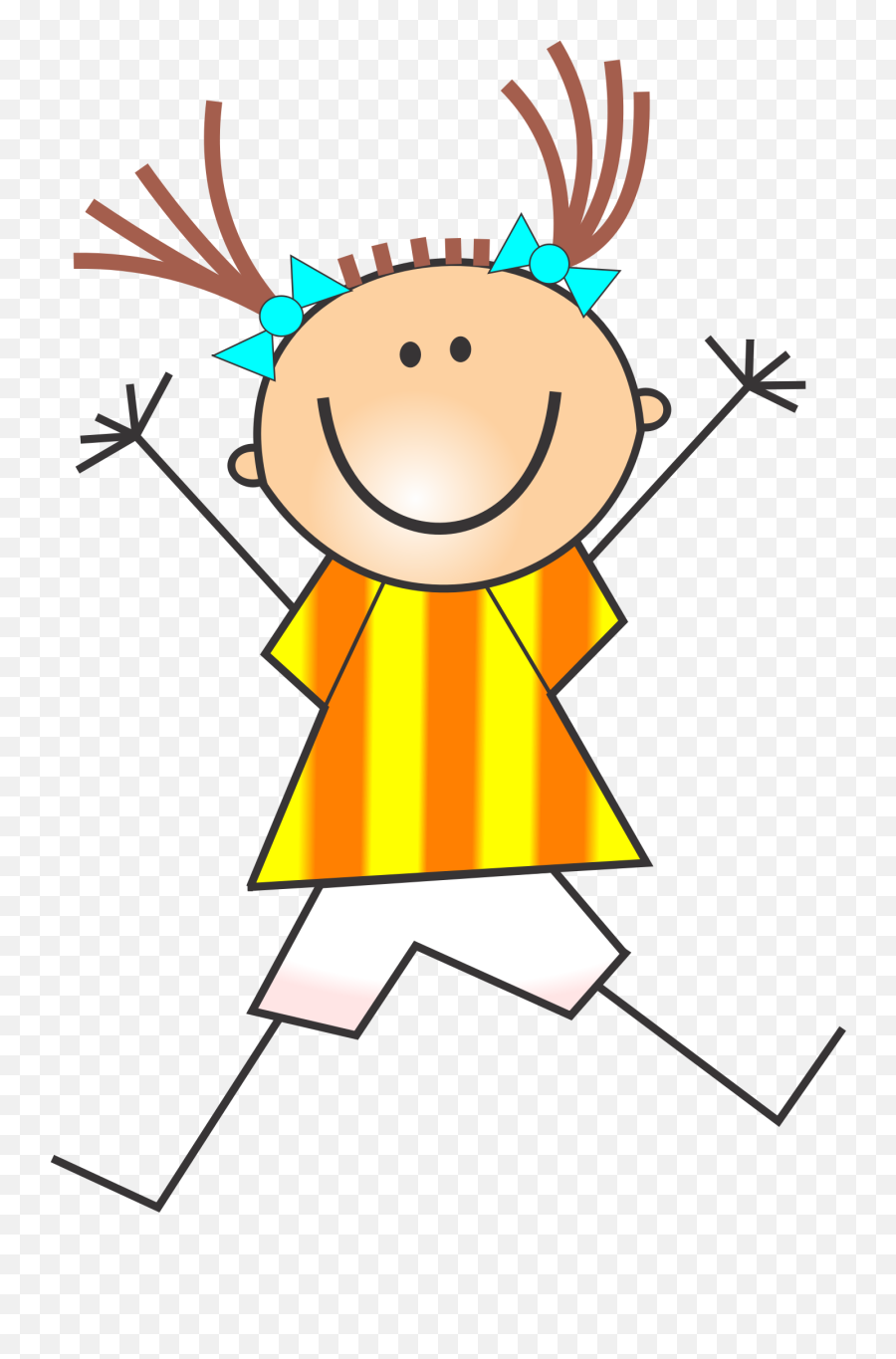 Tumbling Clipart Cartwheel Tumbling - Child Stick Figure Clip Art Emoji,Cartwheel Emoji