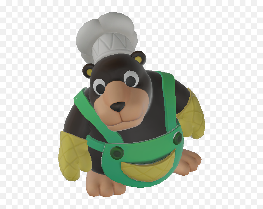 Chef Bear - Zelda Wiki Emoji,Free Shadow Emoticons Of A Chef Kitchen