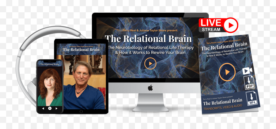 The Relational Brain 5 - Week Course With Terry Real And Emoji,90 Second Rule Of Emotions Dan Siegel