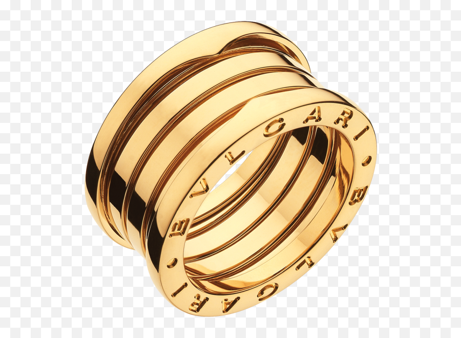 Bulgari Bzero1 Four - Band Ring Jbvlan191025 Kessaris Emoji,Golden Circle With Rays Emoji