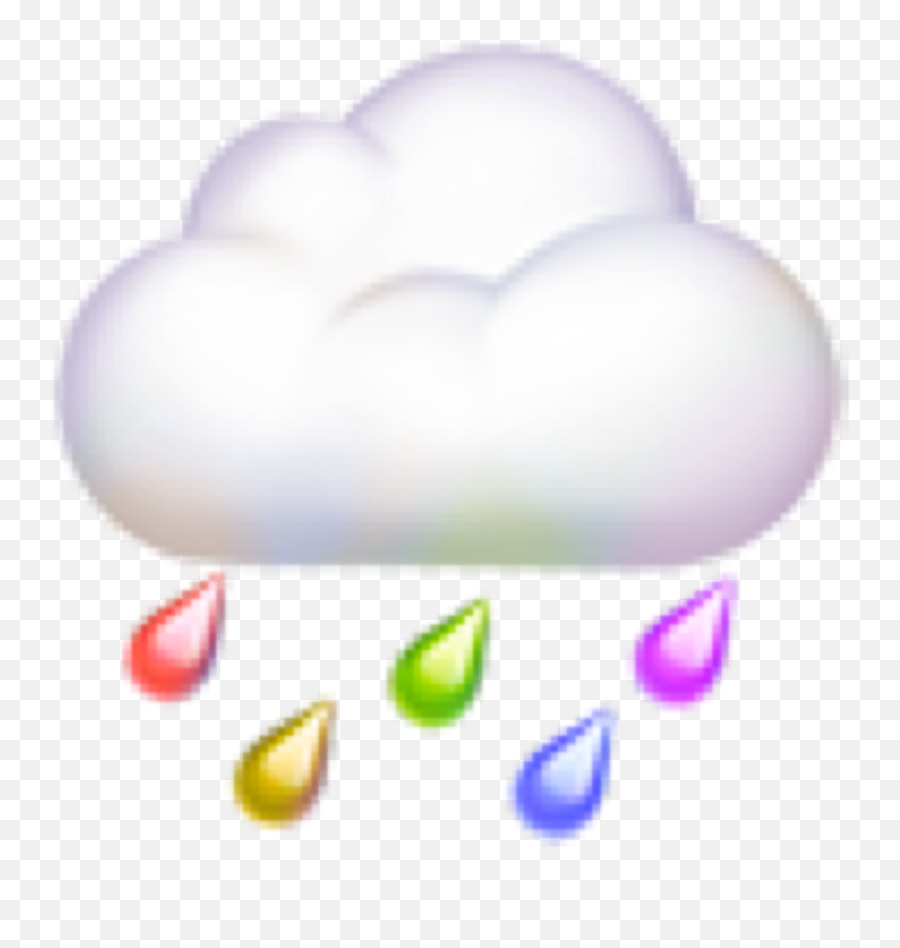 The Most Edited Raining Picsart Emoji,Sun Cloud Rain Emoji