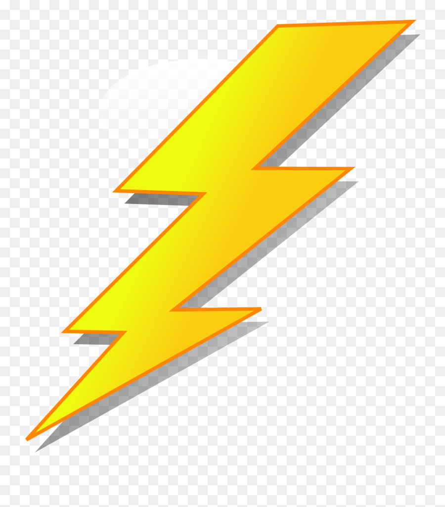 Lightning Bolts Clipart Clipartdeck - Transparent Cartoon Lightning Bolt Emoji,Lightning Emoji