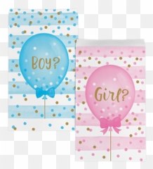 Gender Reveal Party Supplies And - Gender Reveal Bags Emoji,Guess The Emoji Party Chick
