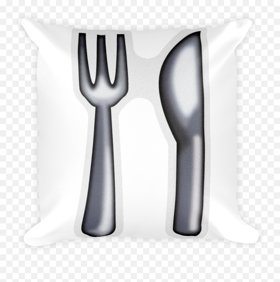 Download Hd Fork And Knife - Solid Emoji,Fork Emoji