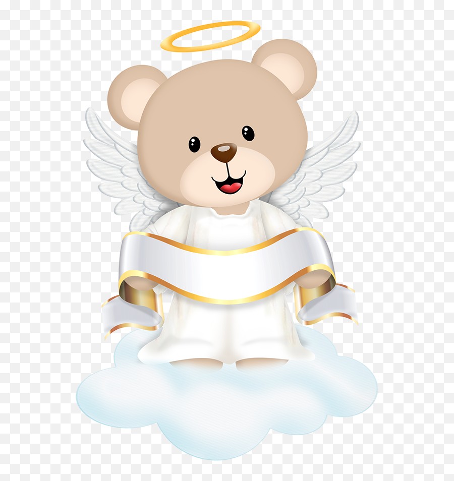 Babyboy Angelito Sticker - Urso Anjo Desenho Emoji,Emoji Angelito