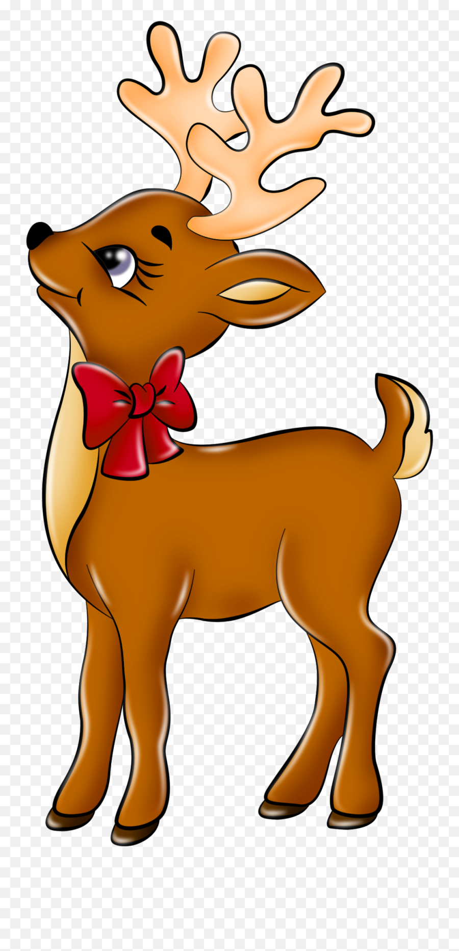 Free Picture Of Reindeer Download Free Clip Art Free Clip - Renne Du Père Noël Emoji,Dead Deer Emoji