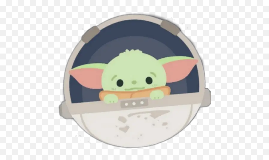 Baby Yoda Stickers For Whatsapp - Yoda Emoji,Yoda Emoji Facebook