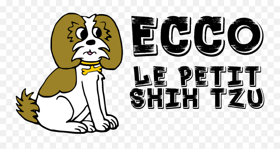 Logo Ecco Le Petit Shih Tzu - Language Emoji,Shih Tzu Emoji