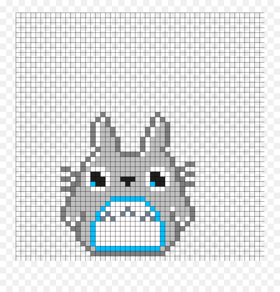 Vote To Approve Patterns Kandi Patterns - Pixel Art De Totoro Emoji,Lucoa Emojis