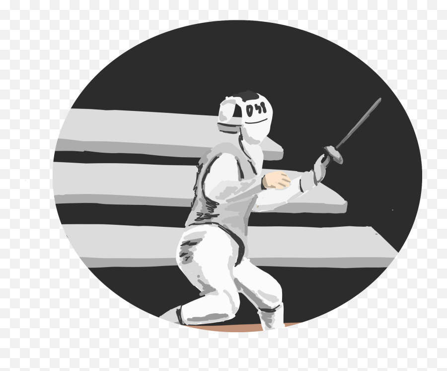 The Lawrence - Weapon Combat Sports Emoji,Sabre Fencing No Emotion Face