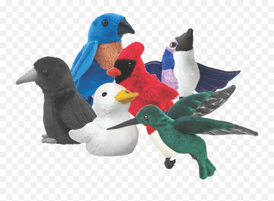 Jennie Jenkins Bird Finger Puppet Set - Bird Finger Puppets Emoji,Little Clay Emotion Birds